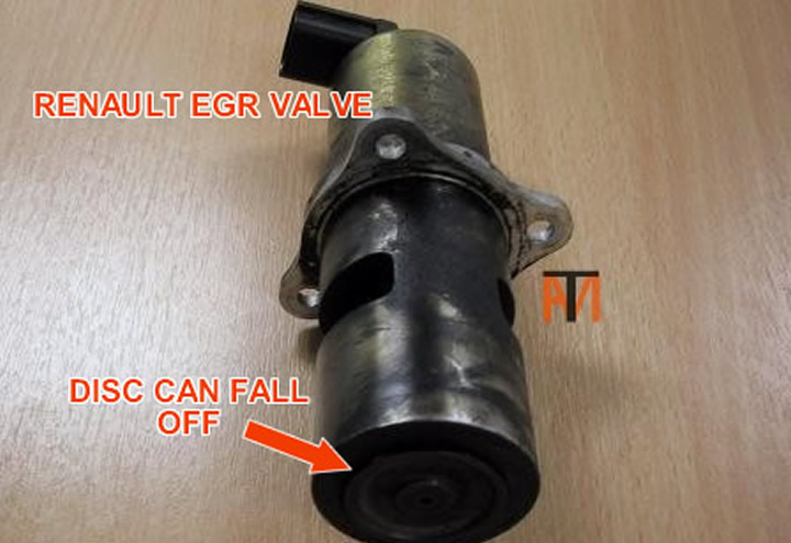 Renault EGR valve